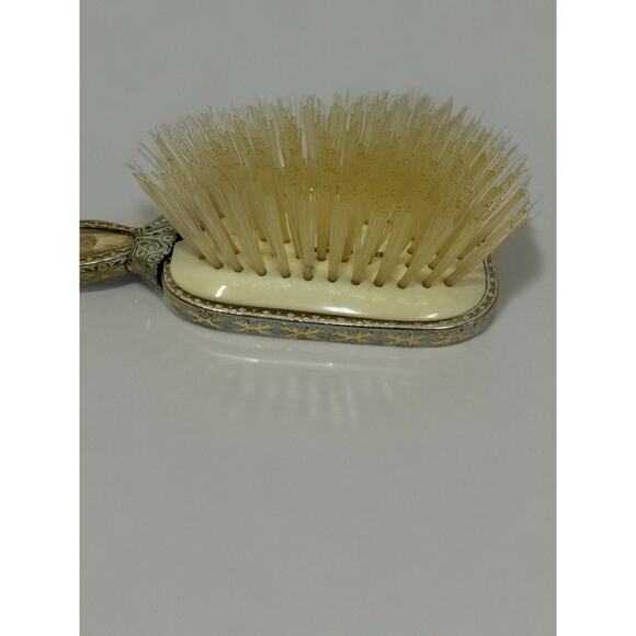 VTG Regent of London Mirror & Brush Set Victorian Floral Vanity Décor - Picture 7 of 13